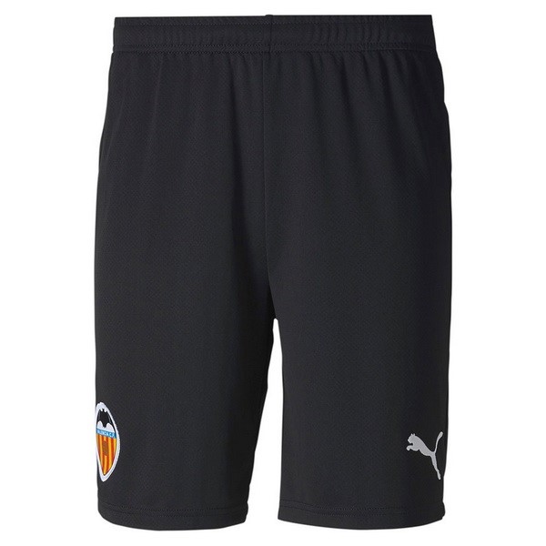 Pantalones Valencia Replica Primera Ropa 2020/21 Negro